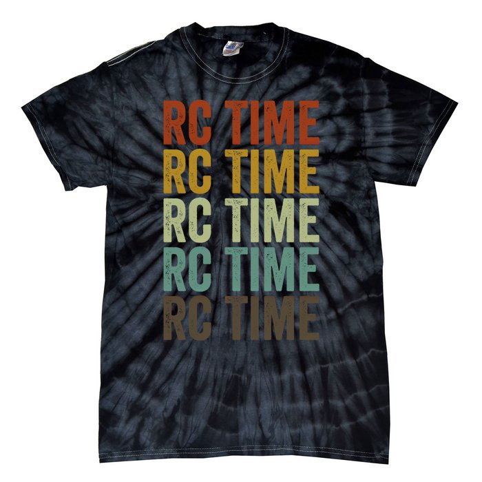 Rc Time Radio Control Cars Rc Cars Lovers Rc Car Racing Gift Tie-Dye T-Shirt