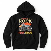 Ready To Rock First Grade First Day Of First Grade For Kids Hoodie