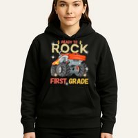 Ready To Rock First Grade First Day Of First Grade For Kids Hoodie