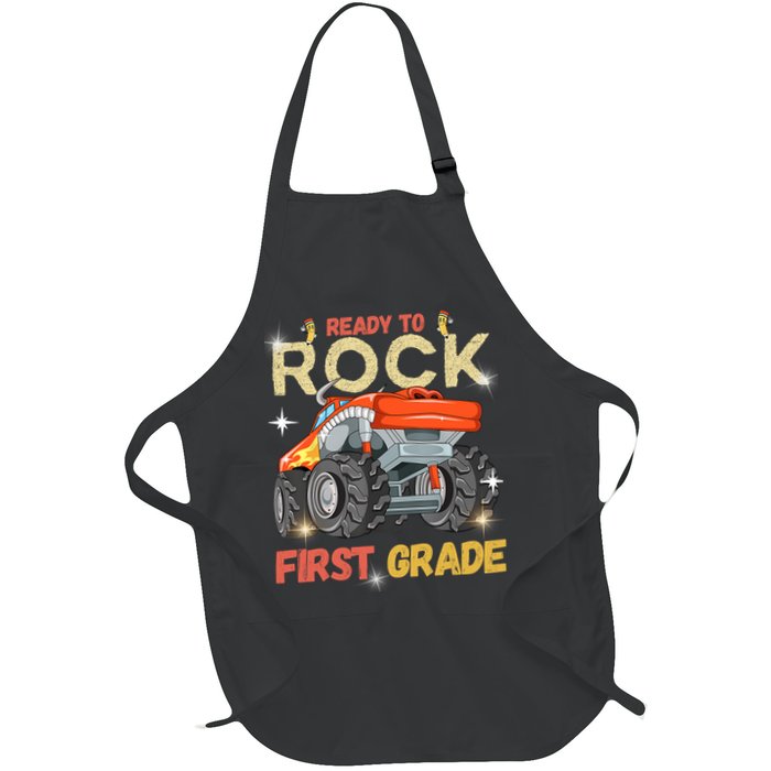 Ready To Rock First Grade First Day Of First Grade For Kids Apron