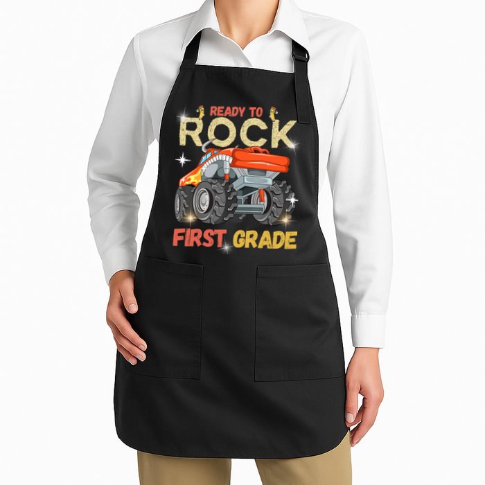 Ready To Rock First Grade First Day Of First Grade For Kids Apron