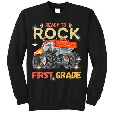 Ready To Rock First Grade First Day Of First Grade For Kids Sweatshirt