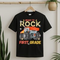 Ready To Rock First Grade First Day Of First Grade For Kids T-Shirt