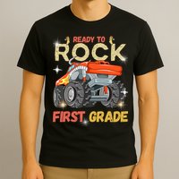 Ready To Rock First Grade First Day Of First Grade For Kids T-Shirt