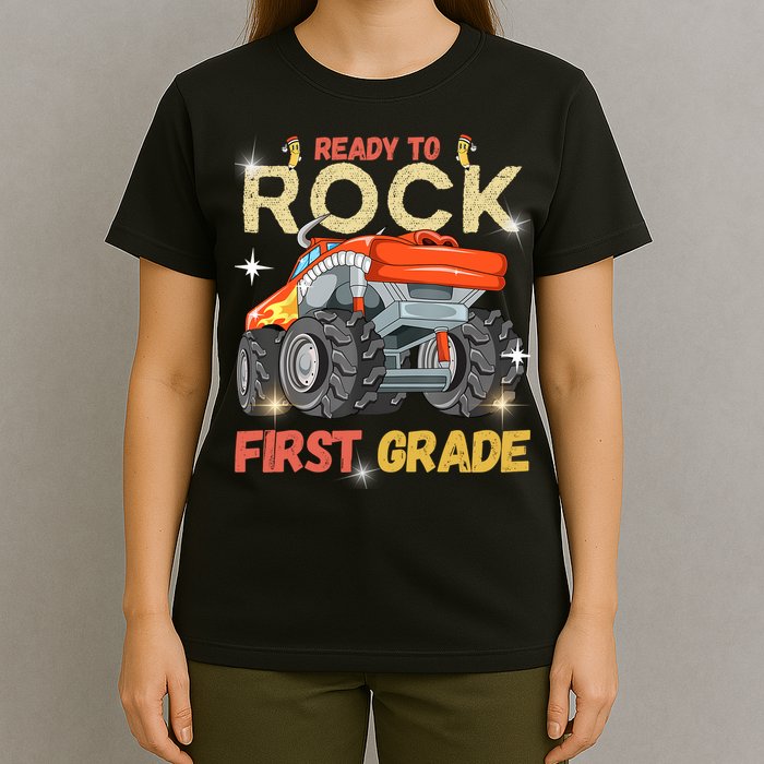 Ready To Rock First Grade First Day Of First Grade For Kids T-Shirt