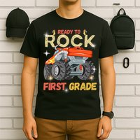 Ready To Rock First Grade First Day Of First Grade For Kids T-Shirt
