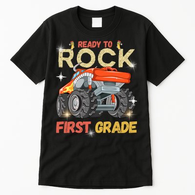 Ready To Rock First Grade First Day Of First Grade For Kids Tall T-Shirt