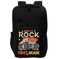 Ready To Rock First Grade First Day Of First Grade For Kids Impact Tech Backpack