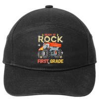 Ready To Rock First Grade First Day Of First Grade For Kids 7-Panel Snapback Hat