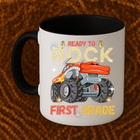 Ready To Rock First Grade First Day Of First Grade For Kids Mug