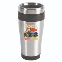 Ready To Rock First Grade First Day Of First Grade For Kids 16oz Travel Tumbler