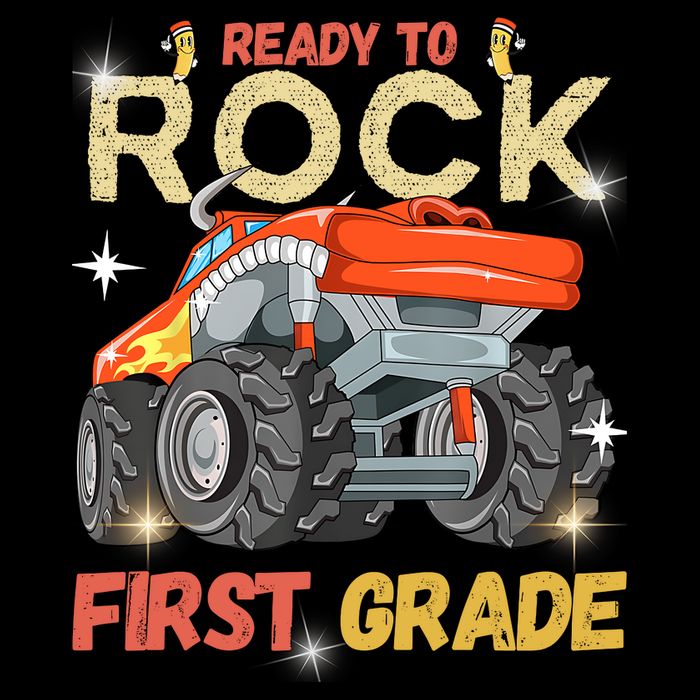 Ready To Rock First Grade First Day Of First Grade For Kids Premium T-Shirt