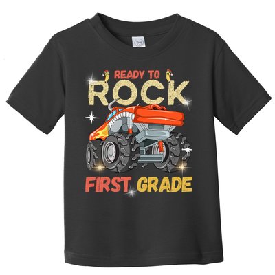Ready To Rock First Grade First Day Of First Grade For Kids Toddler T-Shirt