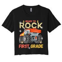 Ready To Rock First Grade First Day Of First Grade For Kids Crop Top