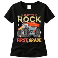 Ready To Rock First Grade First Day Of First Grade For Kids Womens T-Shirt