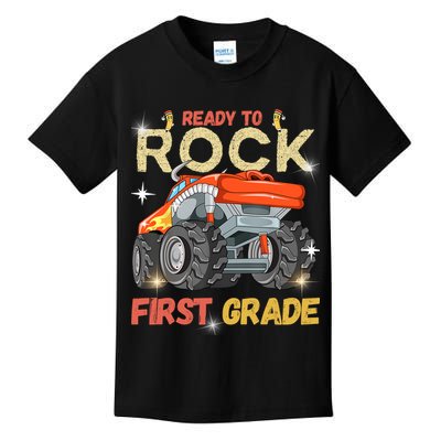 Ready To Rock First Grade First Day Of First Grade For Kids Kids T-Shirt