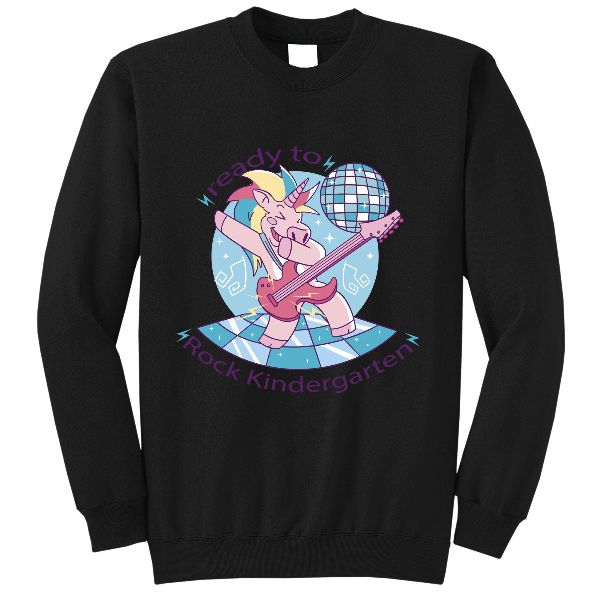 Ready To Rock Kindergarten Unicorn Back To School Sweatshirt