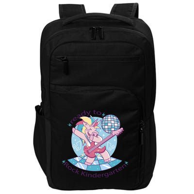 Ready To Rock Kindergarten Unicorn Back To School Impact Tech Backpack