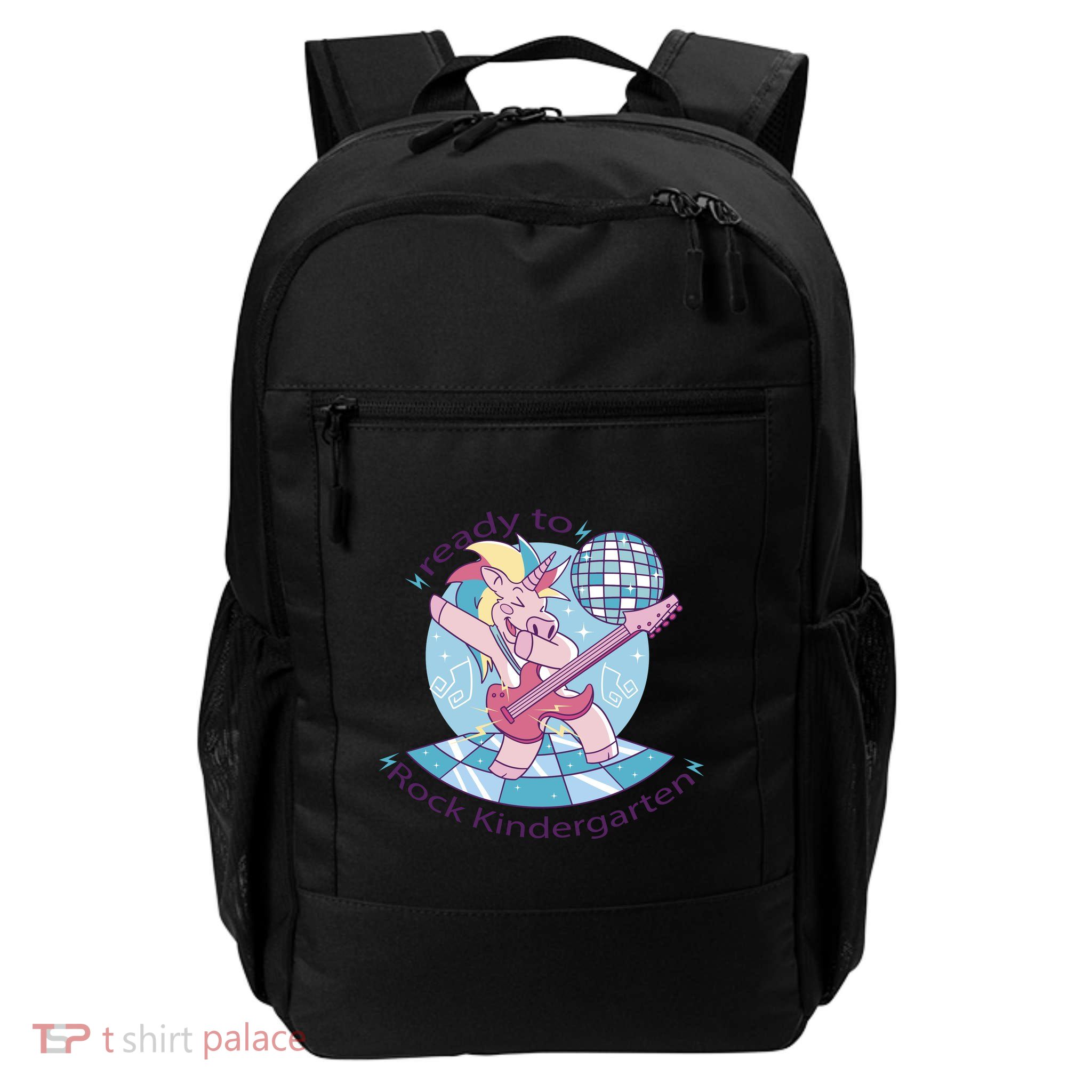 Ready To Rock Kindergarten Unicorn Back To School Backpack