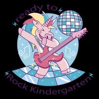 Ready To Rock Kindergarten Unicorn Back To School Wool Snapback Cap