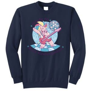 Ready To Rock Kindergarten Unicorn Back To School Tall Sweatshirt