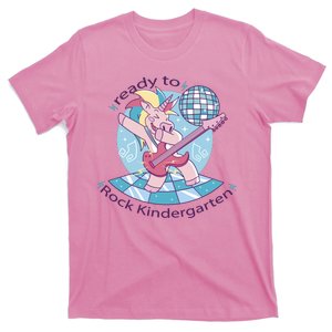 Ready To Rock Kindergarten Unicorn Back To School T-Shirt