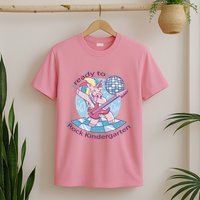 Ready To Rock Kindergarten Unicorn Back To School T-Shirt