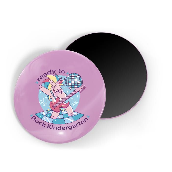 Ready To Rock Kindergarten Unicorn Back To School Magnet