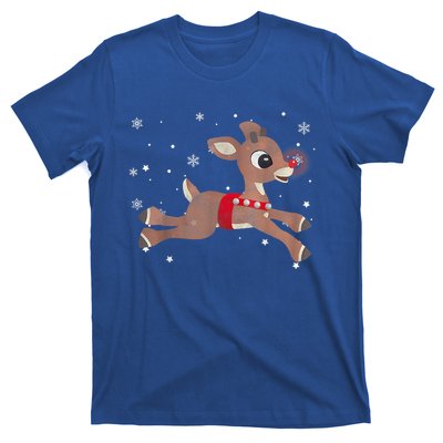 Rudolph The Red Nose Reindeer For And Christmas Fan T-Shirt