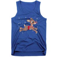 Rudolph The Red Nose Reindeer For And Christmas Fan Tank Top