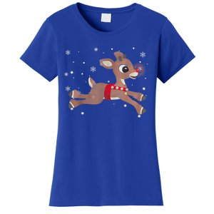 Rudolph The Red Nose Reindeer For And Christmas Fan Women's T-Shirt