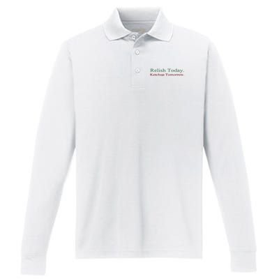 Relish Today Performance Long Sleeve Polo