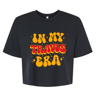 Retro Travis Bella+Canvas Jersey Crop Tee