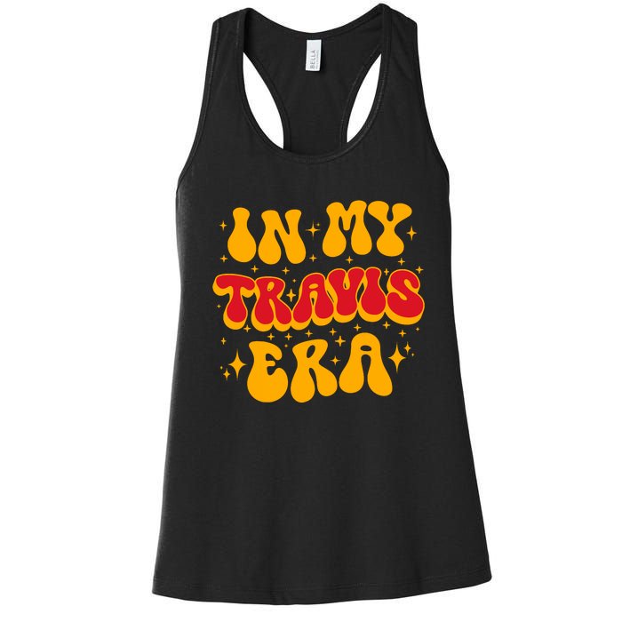 Retro Travis Women's Racerback Tank