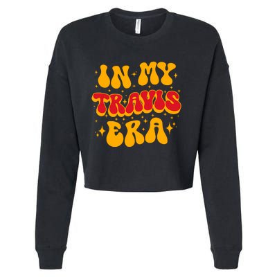 Retro Travis Cropped Pullover Crew