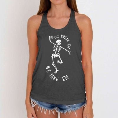 Rad Technologist Rad Tech Week Radiology Tech Women's Knotted Racerback Tank