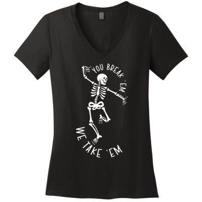 Rad Technologist Rad Tech Week Radiology Tech Women's V-Neck T-Shirt