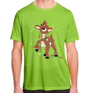 Rudolph The Red Nose Reindeer For Christmas Fan Adult ChromaSoft Performance T-Shirt