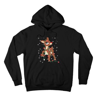 Rudolph The Red Nose Reindeer For Christmas Fan Hoodie