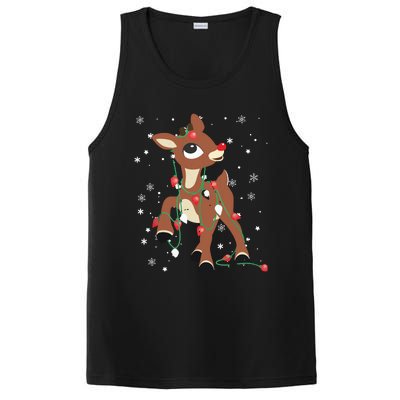 Rudolph The Red Nose Reindeer For Christmas Fan PosiCharge Competitor Tank