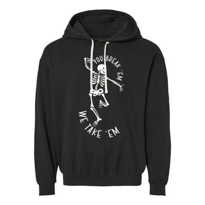 Rad Technologist Rad Tech Week Radiology Tech Garment-Dyed Fleece Hoodie