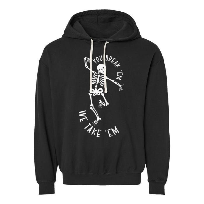 Rad Technologist Rad Tech Week Radiology Tech Garment-Dyed Fleece Hoodie