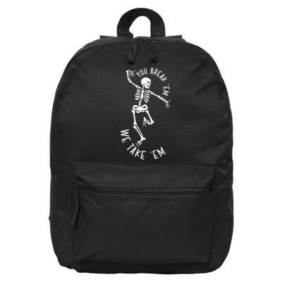 Rad Technologist Rad Tech Week Radiology Tech 16 in Basic Backpack