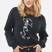 Rad Technologist Rad Tech Week Radiology Tech Cropped Pullover Crew