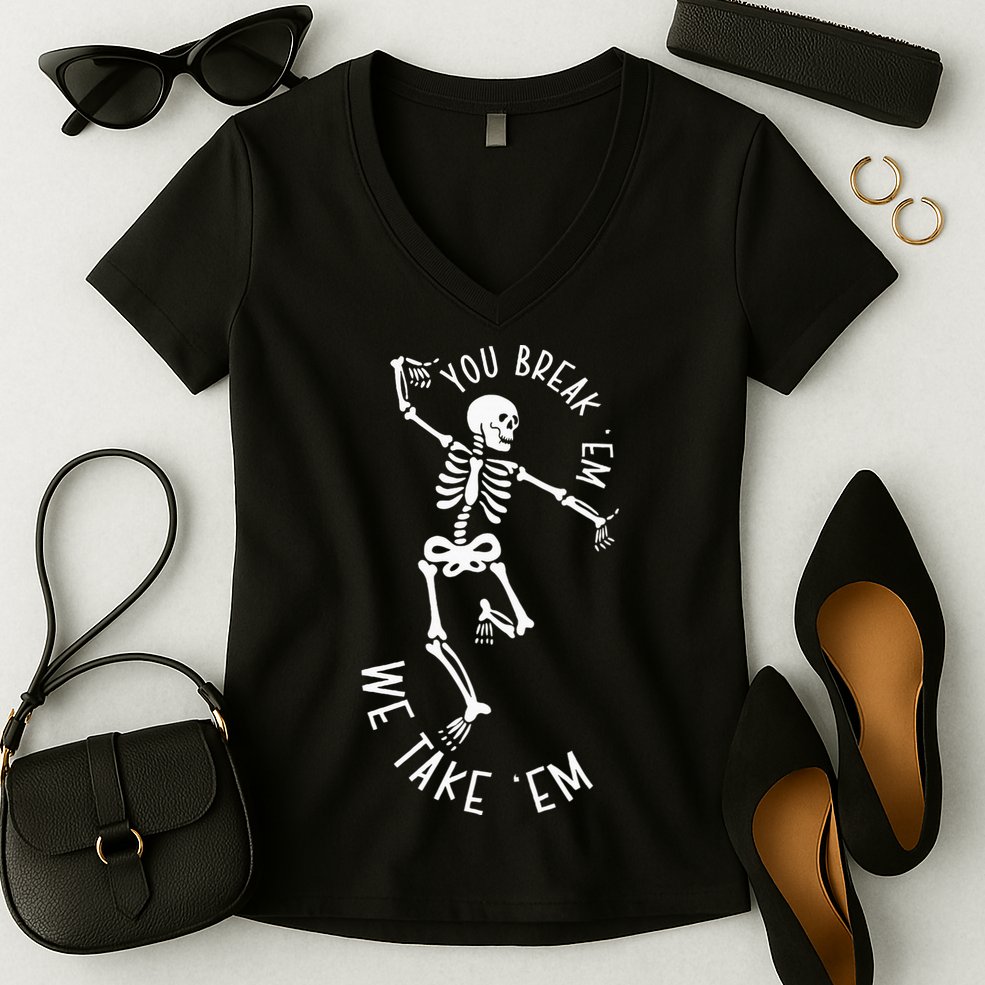 Rad Technologist Rad Tech Week Radiology Tech Women's V-Neck T-Shirt