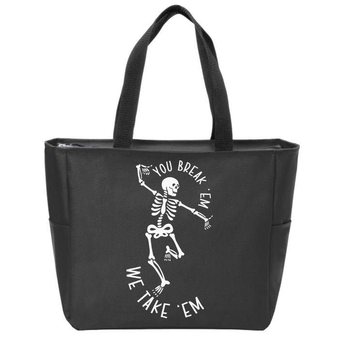 Rad Technologist Rad Tech Week Radiology Tech Zip Tote Bag