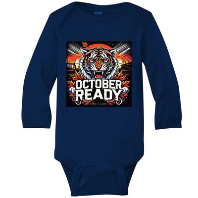 Ready Tiger Baby Long Sleeve Bodysuit