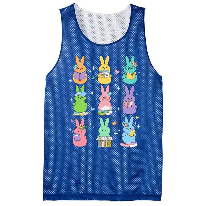 Reading Teacher Rabbit School Mesh Reversible Basketball Jersey Tank