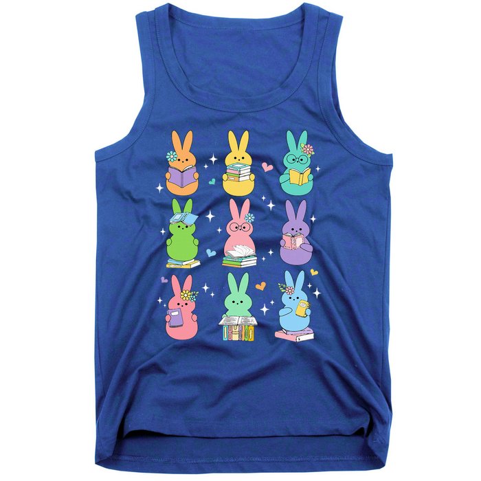 Reading Teacher Rabbit School Tank Top