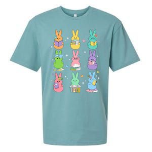 Reading Teacher Rabbit School Sueded Cloud Jersey T-Shirt